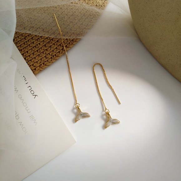 Myth X Dream Jewelry - 💙Mermaid Tail wire String Earrings
